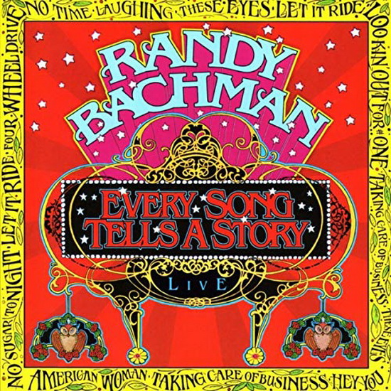 Every Song Tells A Story, Vinyl Tap Tour (CD+DVD) - RANDY BACHMAN