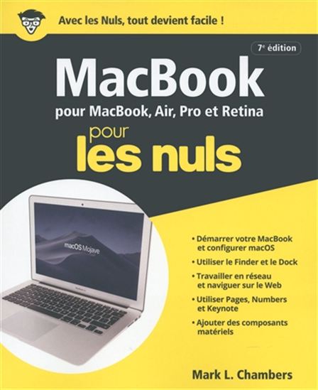 MacBook pour MacBook, Air, Pro et Retina pour les nuls 7e éd. - MARK L CHAMBERS