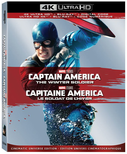 Captain America: The Winter Solider (Capitaine America: le soldat de l'hiver) (4K+Blu-Ray) - RUSSO ANTHONY - RUSSO JOE