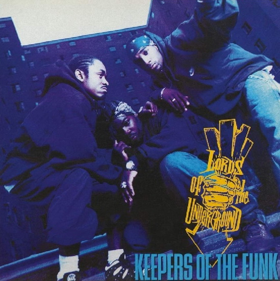Keepers Of The Funk - 25th Ann. Ed. - Canada version (Vinyl transparent blue) - LORDS OF THE UNDERGROUND