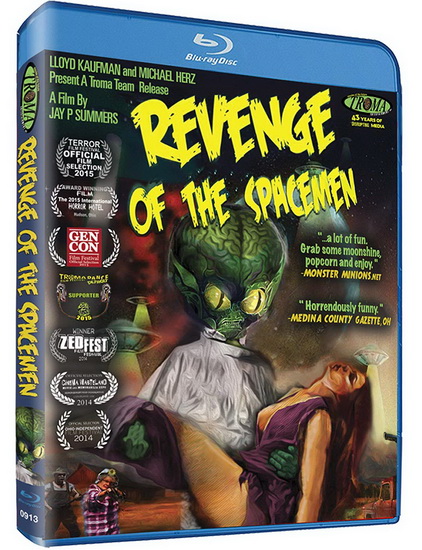 Revenge of The Spacemen (Blu-Ray) - JAY P. SUMMERS