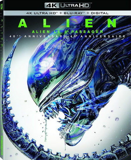Alien (40th Anniversary Edition) (4K+Blu-Ray) - RIDLEY SCOTT