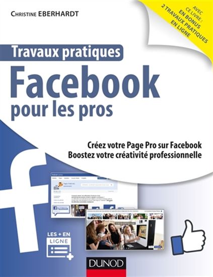 Travaux pratiques Facebook pour les pros : créez votre page pro sur Facebook, boostez votre activité professionnelle - CHRISTINE EBERHARDT