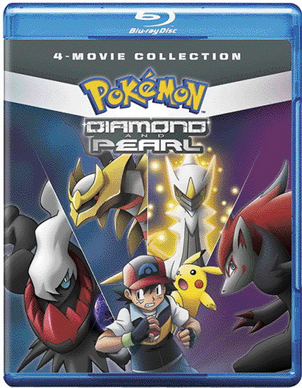Pokémon Diamond & Pearl Movie Collection Standard (Blu-Ray) - 