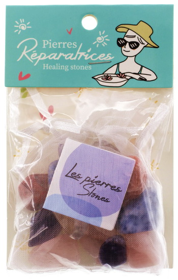 Pochette de pierres pour la guérison