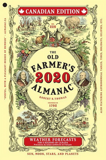 The Old Farmer&#39;s Almanac 2020 (Canadian Edition) - COLLECTIF