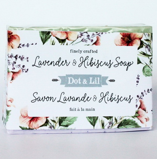Savon Lavande & hibiscus 4.5oz