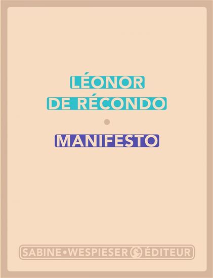 Manifesto - LÉONOR DE RÉCONDO