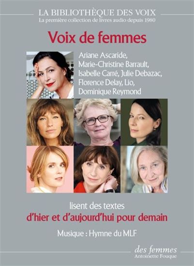 Voix de femmes d&#39;hier et d&#39;aujourd&#39;hui pour demain (MP3) - COLLECTIF