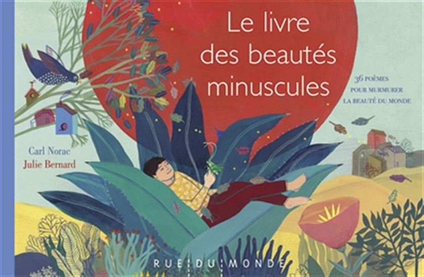 Le Livre des beautés minuscules : 36 poèmes pour murmurer la beauté du monde - CARL NORAC - JULIE BERNARD