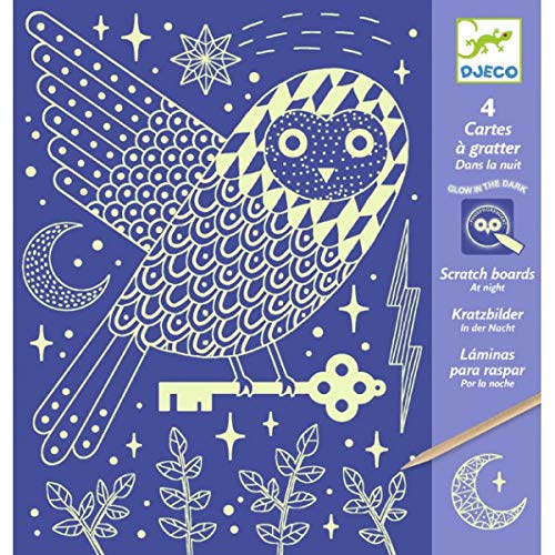 Cartes à gratter Dans la nuit