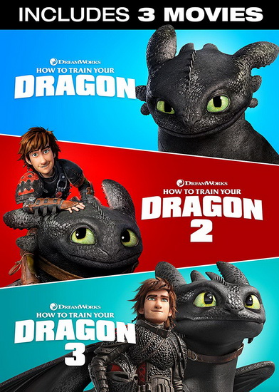 How To Train Your Dragon: 3-Movie Collection - DIVERS