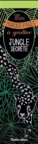 Mes marque-pages à gratter : jungle secrète - MARICA ZOTTINO