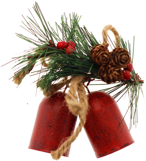 Ornement cloches de Noël 2AS