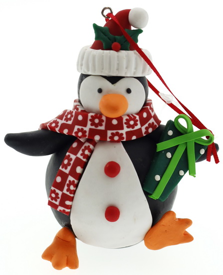 Ornement Pingouin de Noël