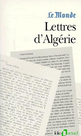 Lettres d&#39;Algérie - COLLECTIF
