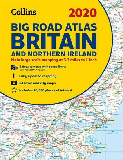 2020 Collins Big Road Atlas Britain and Northern Ireland - COLLECTIF