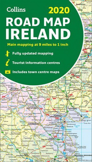 2020 Collins Map of Ireland - COLLECTIF