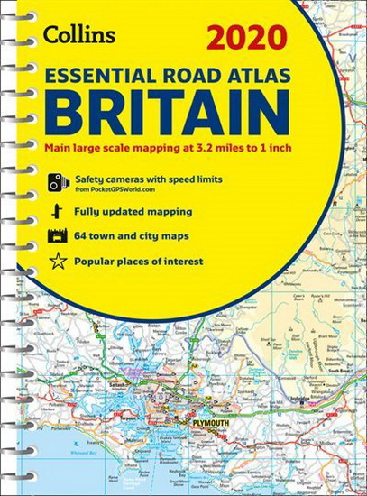 2020 Collins Essential Road Atlas Britain and Northern Ireland - COLLECTIF