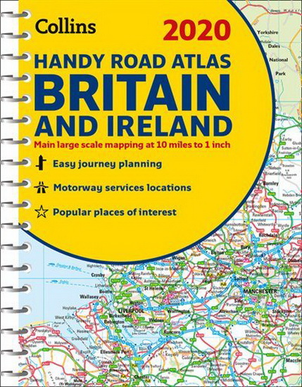 2020 Collins Handy Road Atlas Britain and Ireland - COLLECTIF