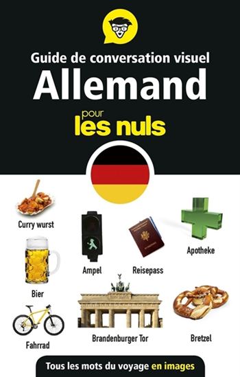 Guide de conversation visuel allemand pour les nuls : tous les mots du voyage en images - COLLECTIF