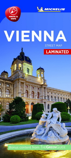 Michelin Vienna City Map - Laminated - COLLECTIF