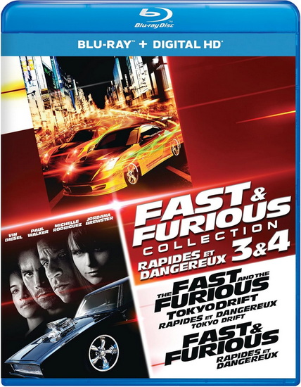 Fast & Furious Collection 3-4 (Blu-Ray) (MM)