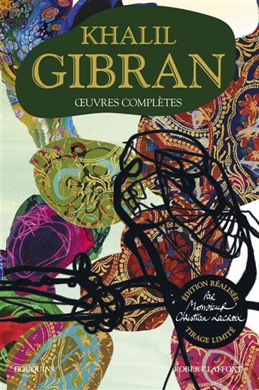 Oeuvres complètes Gibran Ed. collector - KHALIL GIBRAN