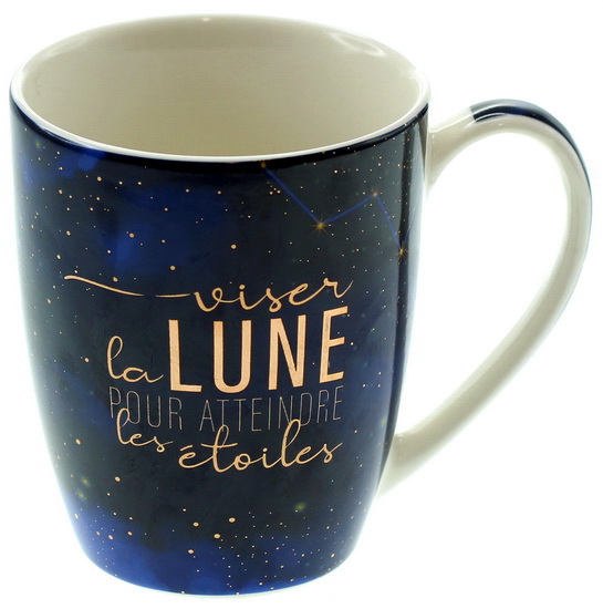 Tasse 12oz &#39;&#39;Viser la lune&#39;&#39;