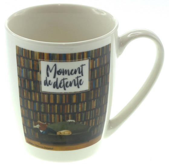 Tasse 12oz &#39;&#39;Moment de détente&#39;&#39;