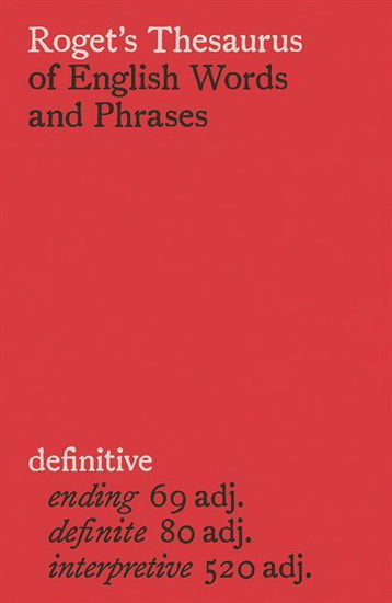 Roget&#39;s Thesaurus of English Words and Phrases - COLLECTIF