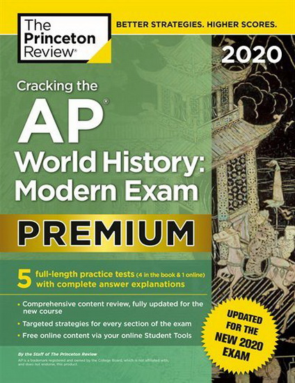 Cracking the AP World History: Modern Exam 2020, Premium Edition - COLLECTIF