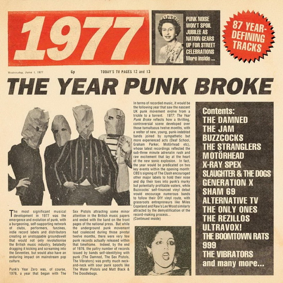 1977: The Year Punk Broke (3CD) - COMPILATION