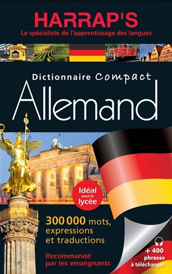 Harrap&#39;s allemand : dictionnaire compact français-allemand, allemand-français N. éd. - COLLECTIF