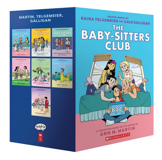 The Baby-Sitters Club Graphix #1-7 Box Set - ANN M MARTIN