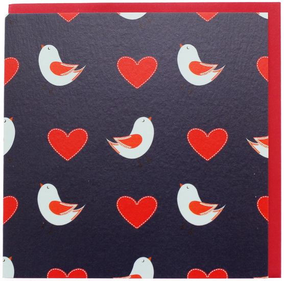 Oiseaux et cœurs