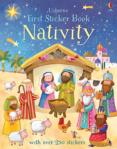 FIRST STICKER BOOK NATIVITY - FELICITY BROOKS