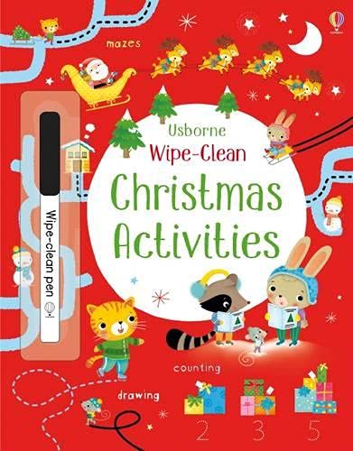 WIPE CLEAN CHRISTMAS ACTIVITIES - KIRSTEEN ROBSON
