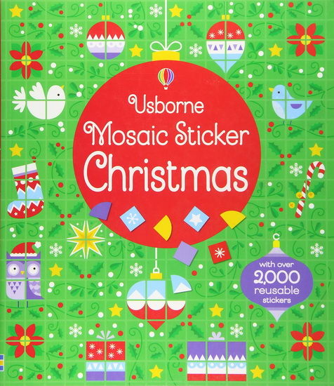 MOSAIC STICKER CHRISTMAS - KIRSTEEN ROBSON