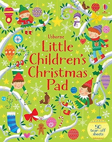 LITTLE CHILDRENS CHRISTMAS ACTIVITY PAD - KIRSTEEN ROBSON