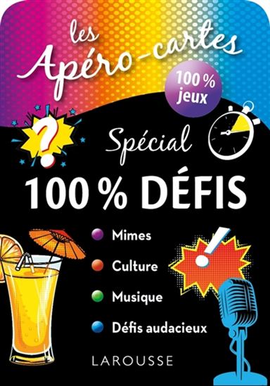 Les Apéro-cartes spécial 100 % défis