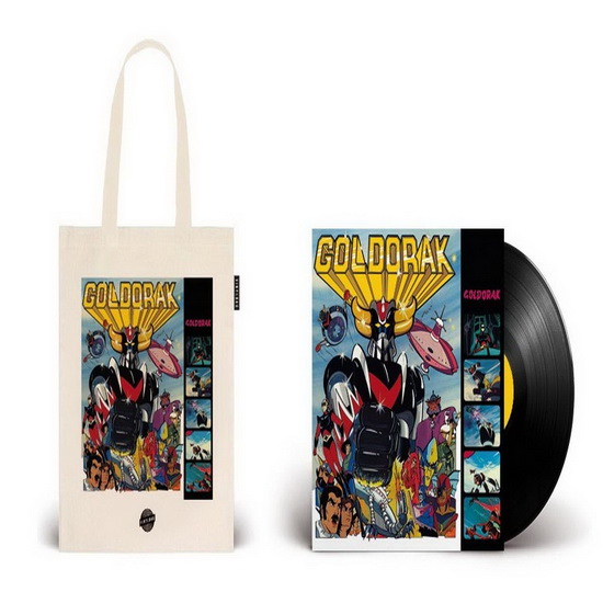 Goldorak (Vinyl+Tote Bag) - CARTOON WARRIORS