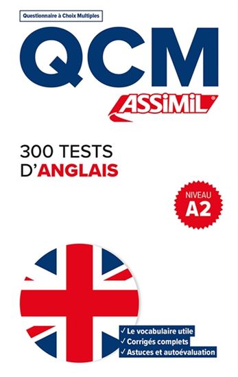 300 tests d&#39;anglais, niveau A2 - ANTHONY BULGER