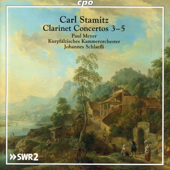 Stamtiz: Clarinet Concertos Nos.3-5 - CARL STAMITZ