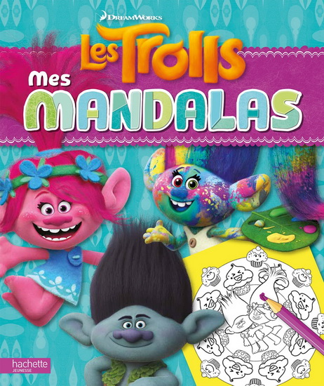 Les Trolls : mes mandalas - COLLECTIF