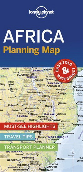 Lonely Planet Africa Planning Map - COLLECTIF