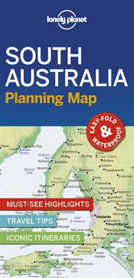 Lonely Planet South Australia Planning Map - COLLECTIF