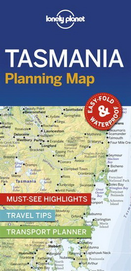 Lonely Planet Tasmania Planning Map - COLLECTIF