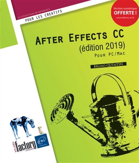 After Effects CC (édition 2019) : pour PC-Mac - BRUNO QUINTIN