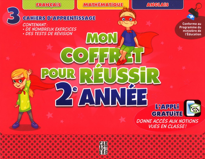 Mon coffret pour réussir : 2e année - COLLECTIF